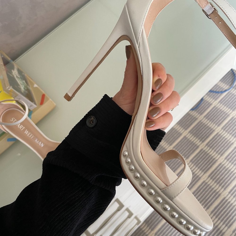 BRAND NEW Stuart Weitzman Bridal Shoe - Picture 4 of 8